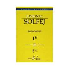 Lavignac Solfej 1B Büyük Boy - Danhauser Lavignac Henry Lemoine
