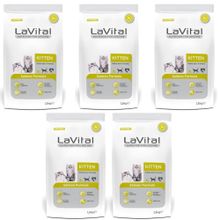 Lavital Kitten Somonlu Premium 5x1.5 kg Yavru Kedi Maması