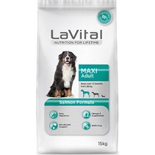Lavital Maxi Adult Somonlu 15 kg Büyük Irk Yetişkin Köpek Maması