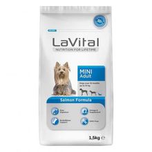 Lavital Mini Adult Somonlu 1,5 kg Yetişkin Köpek Maması