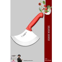 Lazbisa Silver Serisi Mutfak Bıçak Hilal Börek Bıçağı Pizza Pide Bıçağı Günlük Kullanım ( Mft-243)