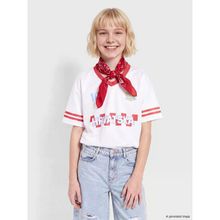 Lcw Kids Beyaz Hırvatistan Baskılı Kız Çocuk Forma Tişört