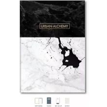 Le Color 17x24 cm Mermer Çizgili Siyah Defter
