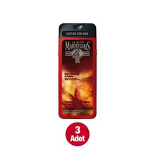 Le Petit Marseillais Kan Portakalı ve Safran 3x400 ml Erkek Duş Jeli