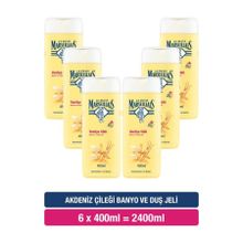 Le Petit Marseillais Vanilya Sütü 6x400 ml Duş Jeli