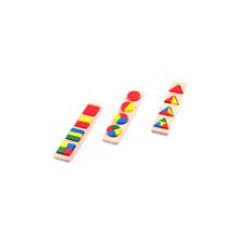 Learning Toys 3'lü Ahşap Blok Seti