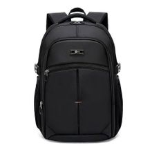 Lecoo BG02 17 inç Koyu Siyah Çok Fonksiyonlu Sırt Çantası