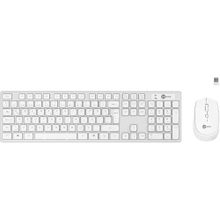 Lecoo KM2001 Beyaz Kablosuz Klavye Mouse Seti