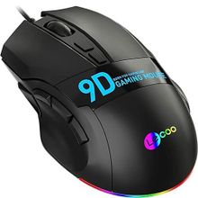 Lecoo MS130 Siyah Kablolu RGB Makro Tuşlu Optik Gaming Mouse