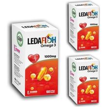 Ledapharma Ledafish Omega 3 60 Softjel Kapsül 3 Kutu - --