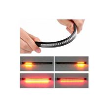 LEDONLİNE Motorsiklet Sinyal Stop Plaka Fren Lambası Esnek Şerit Led