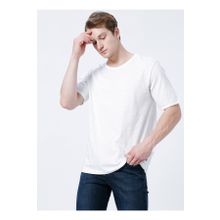 Lee Cooper 222 Lcm 242041 Kırık Beyaz Erkek T-shirt
