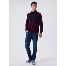 Lee Cooper 241 LCM 241067 Bordo Poys Erkek Sweatshirt