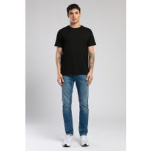 Lee Cooper Baselo %100 Pamuk O Yaka Siyah Erkek T-shirt