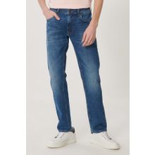 Lee Daren Straight erkek kot pantolon Bleu (Mission Worn Zi) 31W / 30L