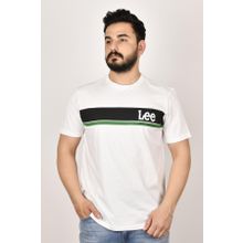 Lee L211918102 Beyaz Erkek T-shirt