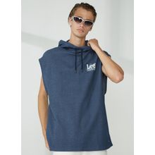Lee L231252410 Kapüşon Yaka Lacivert Erkek Sweatshirt