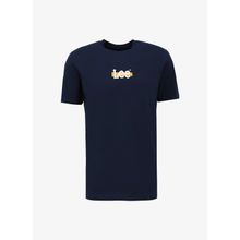 Lee L241521410 Lacivert Oversize Erkek T-shirt