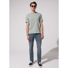 Lee L60UFQ303 Bisiklet Yaka Turkuaz Erkek T-Shirt