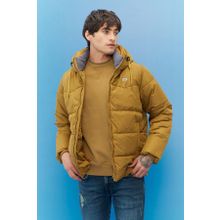Lee L88BNY210 210 Hardal Regular Fit Kapüşonlu Şişme Erkek Mont