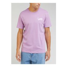 Lee LL04FQLJ Bisiklet Yaka Beyaz Erkek T-shirt