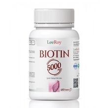 LeeRoy Biotin 5000 mg 120 Tablet