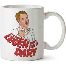 Legendary Barney Stinson How I Met Your Mother Baskılı Kupa
