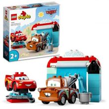 Lego 10996 Duplo Şimşek McQueen ve Mater'in Oto Yıkama Eğlencesi 2+ Yaş 29 Parça