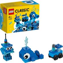 Lego 11006 Classic Yaratıcı Mavi Yapım Parçaları 4+ Yaş 52 Parça