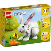 Lego 31133 Creator 3'ü 1 Arada Beyaz Tavşan Oyun Seti