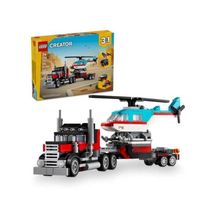 Lego 31146 Creator 270 Parça Helikopterli Açık Kasa Kamyon