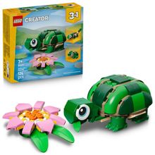 Lego 31377 Creator 3'ü 1 Arada Kaplumbağa ile Nilüfer Çiçeği 7+ Yaş 124 Parça