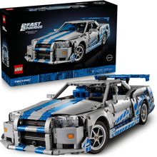 Lego 42210 Technic Daha Hızlı Daha Öfkeli Nissan Skyline GT-R R34 Araba