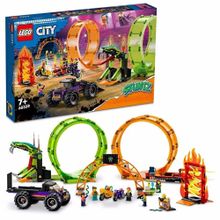Lego 60339 City 598 Parça Çift Çemberli Gösteri Arenası