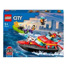 Lego 60373 City 144 Parça İtfaiye Kurtarma Operasyonu ve Polis Takibi