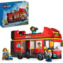 Lego 60407 384 Parça City Kırmızı İki Katlı Gezi Otobüsü