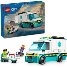 Lego 60451 City Acil Yardım Ambulansı 5+ Yaş 184 Parça