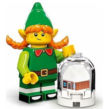 Lego 71034 Seri 23 Minifigür - 5. Christmas Elf