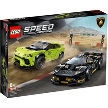 Lego 76899 Speed Champions Lamborghini Urus ST-X ve Lamborghini Huracán Super Trofeo Evo