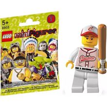 Lego 8803 Seri 3 Minifigür - Baseball Player