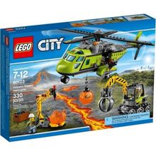 Lego City 60123 Volkan Malzeme Helikopteri