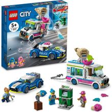 Lego City 60314 Dondurma Kamyonu Polis Takibi