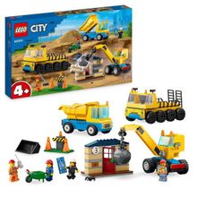 Lego City 60391 İnşaat Kamyonları ve Yıkım Gülleli Vinç
