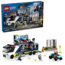 Lego City 60418 674 Parça Polis Mobil Suç Laboratuvarı Kamyonu