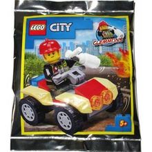 Lego City 952009 Fireman With Quad Bike
