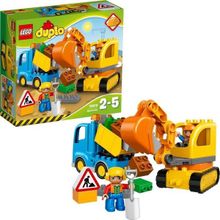 Lego Duplo 10812 Kamyon ve Paletli Kazıcı