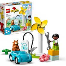 Lego Duplo 10985 Rüzgar Türbini ve Elektrikli Araba
