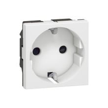 Legrand 077211-278211L Armada Beyaz Çocuk Korumalı Topraklı Otomatik Bağlantılı Priz