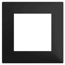 Legrand 3414971114227 768671 Raventi Siyah Tekli Çerçeve