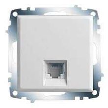 Legrand 768129 Raventi Beyaz 1 Çıkışlı Rj11 Telefon Prizi
